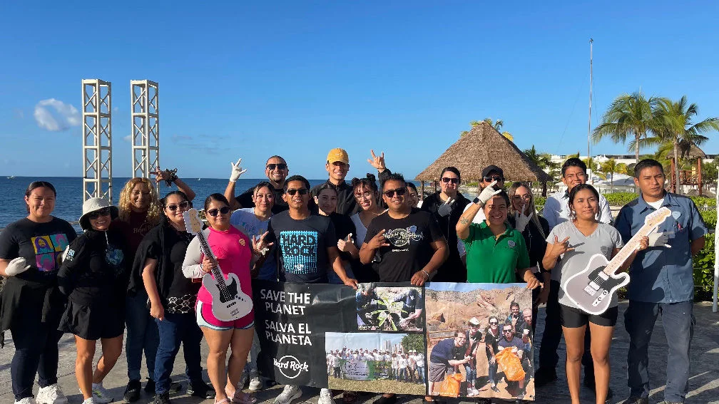 people gathered for Earth Hour 2026